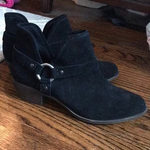 NWOT sz 10 lucky brand suede booties